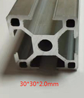 Multi Functionele 30mmx30mm Legering van het de Profielen Vierkante Aluminium van de Aluminiumuitdrijving 6063