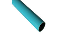 Blauwe Magere PE Flexibele Met een laag bedekte Staalpijp en Buisronde 2mm/1.5mm Dikte